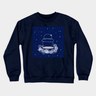 jar, jam, food, treat, honey, sweetness, conservation, sweet, illustration, technology, light, shine, beautiful, style, stylish, universe, cosmos, galaxy, Crewneck Sweatshirt